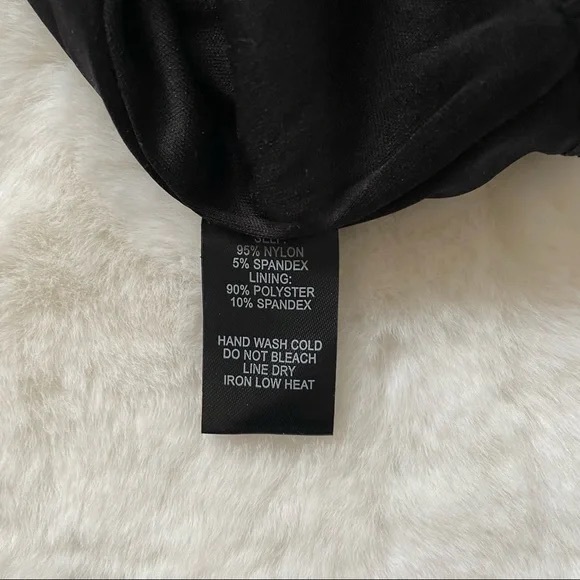 Lulu's Black Mesh Ruched Off-the-Shoulder Bodysuit, S - Picture 13 of 13